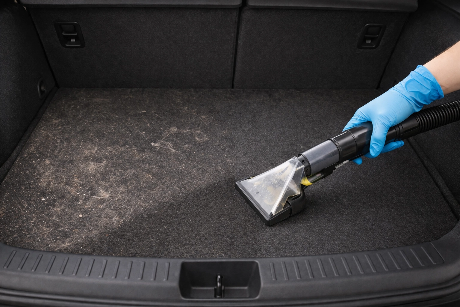 auto koferraum reinigung