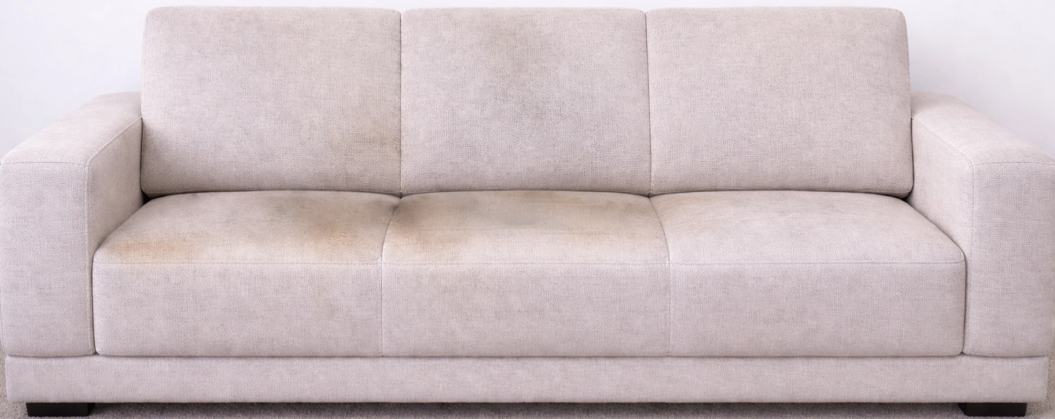 Polsterreinigung Biberach vorher